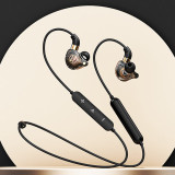 Casti QC BX-02 cu Bluetooth 5.0, Anulare zgomot cu microfon, Bass HiRes,Negru, Casti cu microfon, Wireless, Oem
