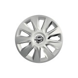 Set 4 capace roti Cu Inel Cromat Stratos R16 Compatibil Cu Nissan