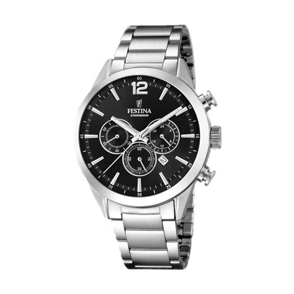 Ceas Barbati, Festina, Timeless Chronograph F20343/8 - Marime universala