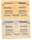 !!! AUSTRIA - LOT NOTGELD BLINDENMARKT 1920 - UNC / CELE DIN IMAGINE