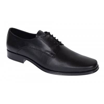 Pantofi barbati eleganti din piele naturala, Negru NIC02NSIR foto