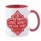Cana ,amer rosu personalizata A true love story never ends, INOVATIX&reg;. 330ml