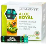 Aloe Royal pentru Digestie, Energie și Imunitate cu Laptisor de Matca, Aloe Vera si 12 Vitamine 20 fiole