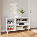Pantofar, alb, 102x36x60 cm, lemn compozit, vidaXL