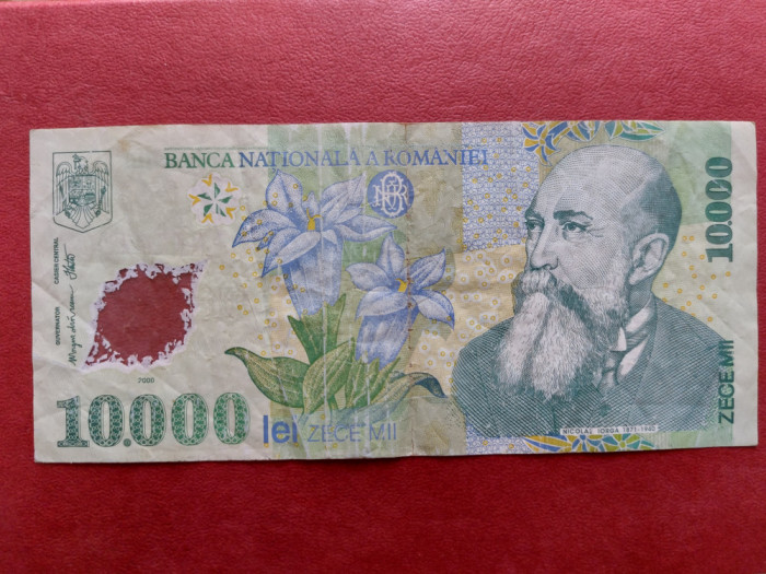 Bancnota 10.000 lei 2000,Romania