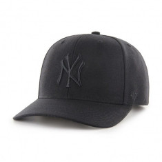 47brand șapcă MLB New York Yankees culoarea negru, cu imprimeu B-CLZOE17WBP-BKA