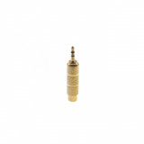 Adaptor mufa jack 6.35mm mama - 3.5mm tata Gold plated, Generic