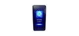 Cumpara ieftin Buton Intrerupator, Comutator, ON OFF, Auto, 12V 24V, cu LED Panou, Lumina Albastra, WORK LAMP