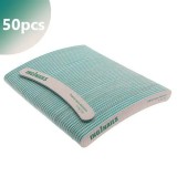 Inginails Pilă unghii zebră - centru verde, 180/180, banană - 50buc
