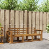 vidaXL Set de canapea 3 pcs natural 3365942