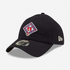 New Era șapcă de baseball din bumbac culoarea negru, cu imprimeu 60222287-black