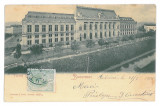 4507 - BUCURESTI, Justice Palace, Tribunalul, Litho - old PC - used - 1901 - TCV, Circulata, Printata