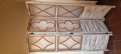 Paravan Vintage Lemn Masiv foto