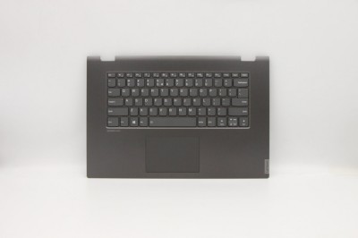 Carcasa superioara palmrest cu tastatura Laptop, Lenovo, IdeaPad C340-15IML Type 81TL, 5CB0S17610, AM2G9000100, iluminata, layout US foto