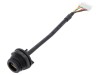 Conector USB AB mini IP68, 6 pini, BULGIN PX0456, Soclu Montare Panou, Rotire, Etansare