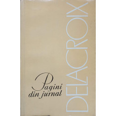 PAGINI DIN JURNAL-DELACROIX