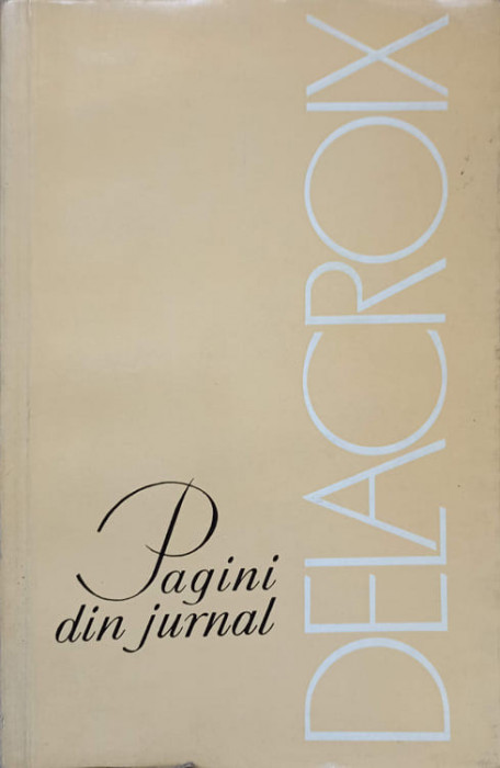 PAGINI DIN JURNAL-DELACROIX