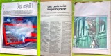 G91-Revista Cailor Ferate Belgia 1985-150 ani de existenta cu istoric prezentat.