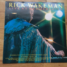 RICK WAKEMAN ( YES ) - Live at Hammersmith (1985,PRESIDENT,UK) vinil vinyl