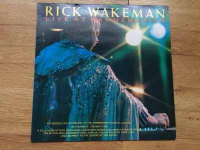 RICK WAKEMAN ( YES ) - Live at Hammersmith (1985,PRESIDENT,UK) vinil vinyl foto