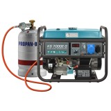 Generator monofazat pe gaz benzina Konner Sohnen KS 7000E G