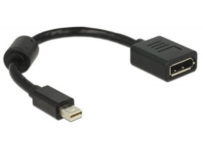 ADAPTOR MINI DISPLAYPORT 1.2 TATA &amp;gt; DISPLAYPORT MAMA 4K 65554 DELOCK foto