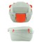 Cutie transport bagaje B116, prindere portbagaj, culoare gri/portocaliu Cod:B116
