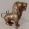 Superba sculptura,leu din bronz masiv