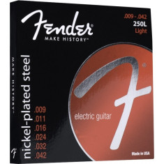 Corzi chitara electrica Fender Super 250L Nickel Plated Steel Ball End 9-42