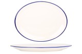 Rinart Placa de service - Blue Edge - Por&Aring;&pound;elan - 36 cm - set de 2