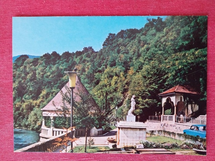 CPIB 23477 CARTE POSTALA - BAILE HERCULANE, IZVOARELE TERMALE, NECIRCULATA, 2002