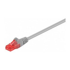 Cablu UTP CAT6 1.5m patch cord CCA neecranat RJ45 x2 gri Goobay