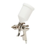 Pistol de vopsit pneumatic cu rezervor 600 ml, duza 2 mm si presiune 4 bar