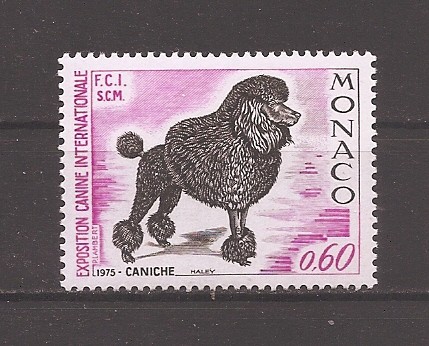 Monaco 1975 - Expoziție internațională canina, Monte Carlo, MNH