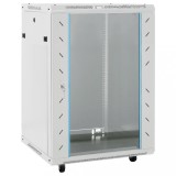 VidaXL Dulap de server, 15U, 19&quot; IP20, gri, 53x40x80 cm