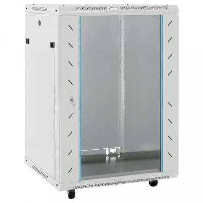 Gossi dulap de server, 15u, 19&amp;quot; ip20, gri, 53x40x80 cm foto