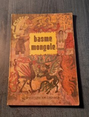 Basme mongole Elena Vasile