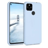 Husa pentru Google Pixel 4a 5G, Silicon, Albastru, 51727.58, Carcasa, Kwmobile