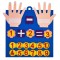 Jucarie Montessori educativa si interactiva tip plansa cu scai, numere si concepte matematice pentru acasa sau gradinita, educatie STEM si activitati