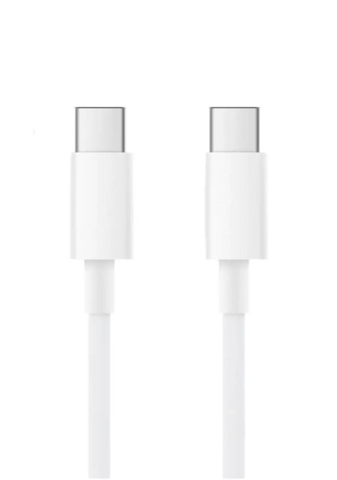 Cablu de incarcare si transfer date USB C la USB C 2m alb (306)