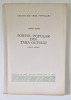 PORTUL POPULAR DIN TARA OLTULUI - ZONA AVRIG de CORNEL IRIMEI , 1966 * MINIMA UZURA