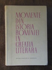 MOMENTE DIN ISTORIA ROMANIEI IN CREATIA LITERARA - HORIA URSU