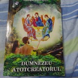 Carte religioasa vintage DUMNEZEU ATOTCREATORUL Protosinghel NICODIM MANDITA