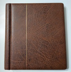 Album Leuchtturm Germania 1949-1974 cu posete Hawid, nefolosit, fără timbre