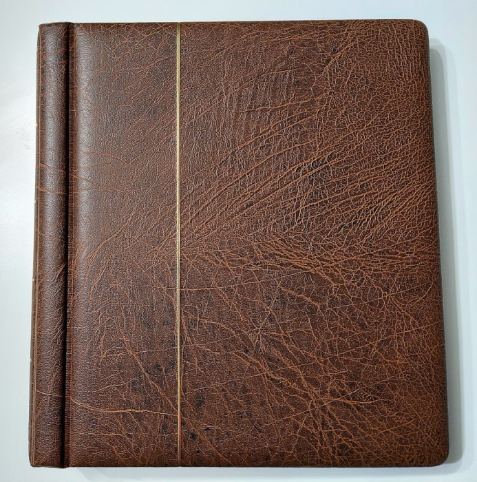 Album Leuchtturm Germania 1949-1974 cu posete Hawid, nefolosit, fără timbre