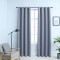 vidaXL Draperii opace cu inele metalice, 2 buc., gri, 140 x 225 cm 134427