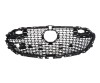 Grila radiator Mazda 3 (Bp), 03.2019-, model: Sedan, montare fata, negru, textura, RapidAuto