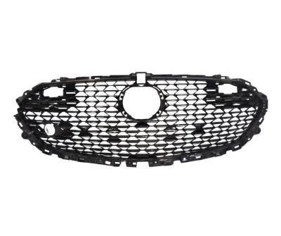 Grila radiator Mazda 3 (Bp), 03.2019-, model: Sedan, montare fata, negru, textura, RapidAuto foto