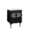Set Masca Baie + Lavoar Negru 66x90x47cm MDF+PAL MP Temptation Mobilier Baie