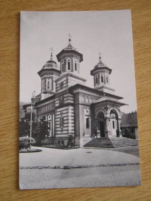 QW25 MS - Carte postala - tematica manastiri - vedere - Manastirea Sinaia 1 foto